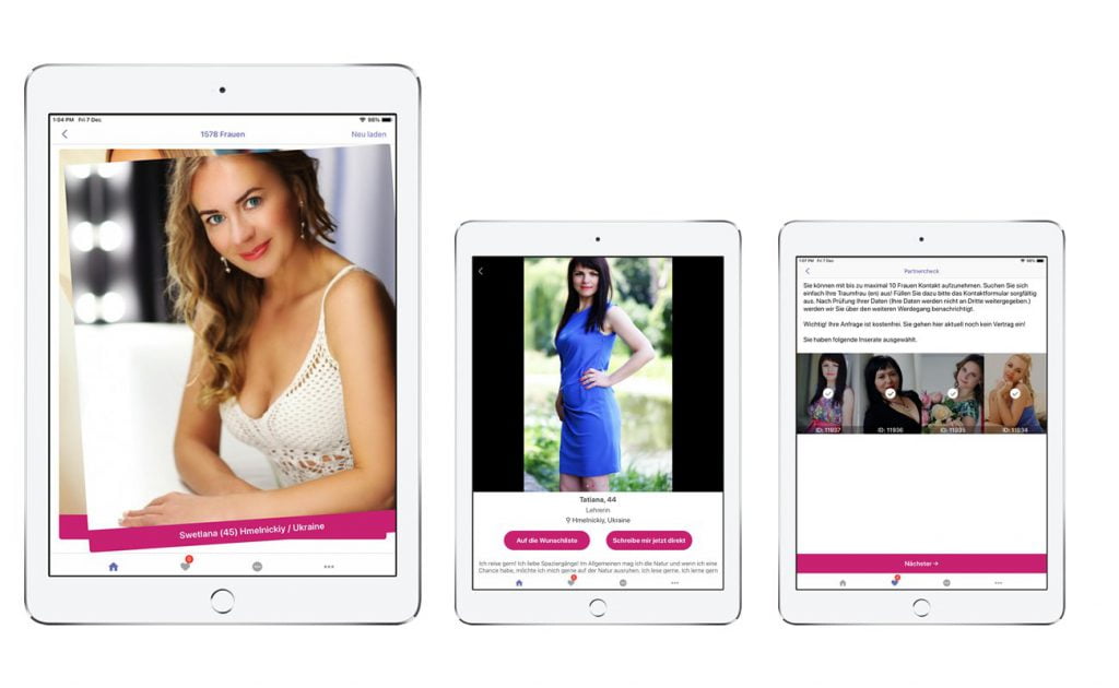 Dating iPad App Deutschland