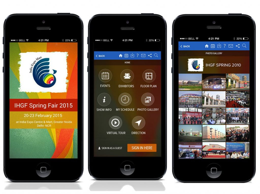 Internationale Ausstellung Expo Mart Mobile App