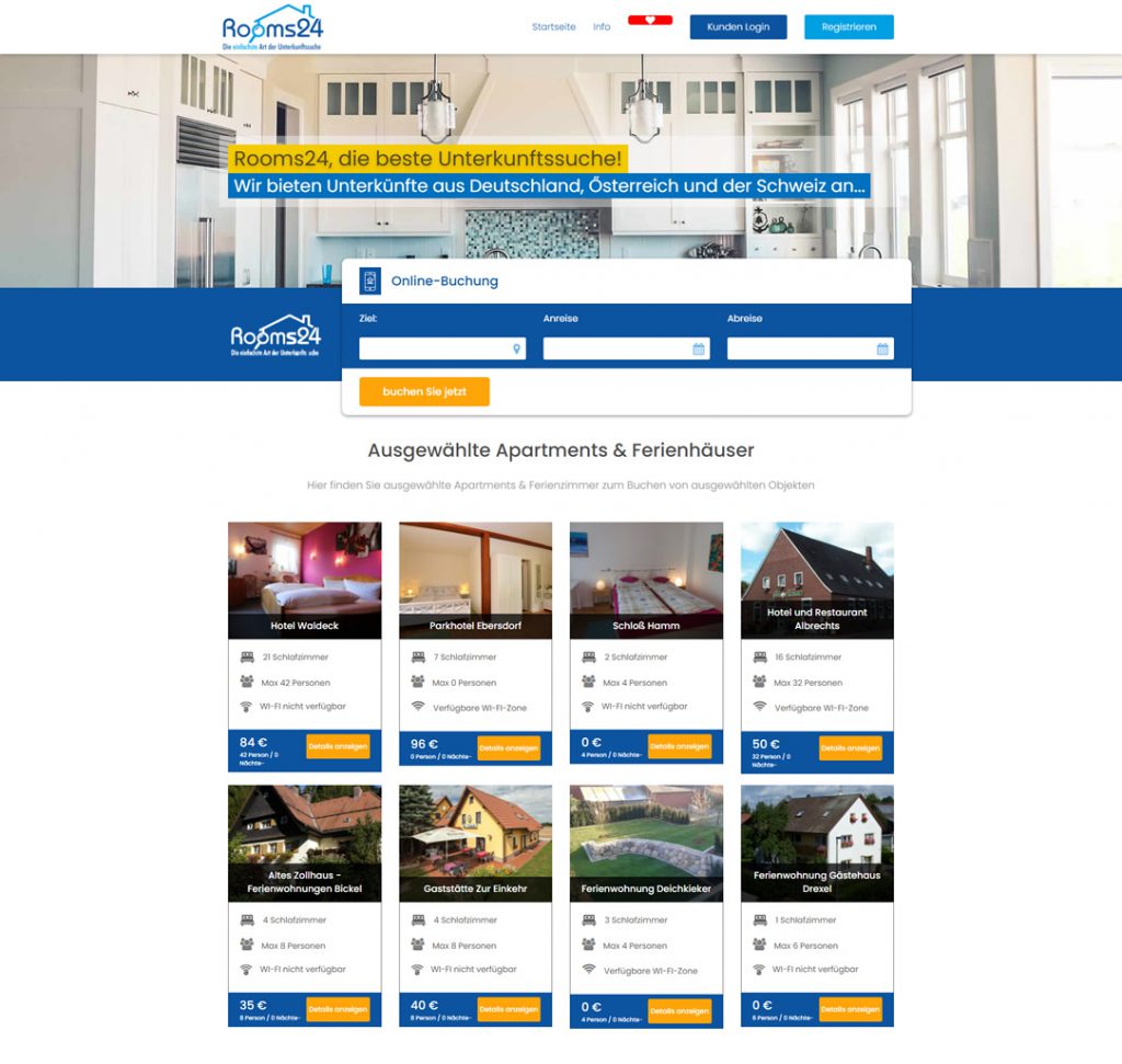 Webseite Paketpreise 4 Marktplatz Entwicklung Agentur in Berlin