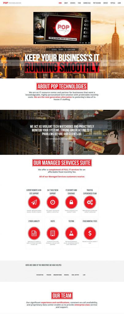 Webseite Paketpreise 6 Design Entwicklung in WordPress CMS Website